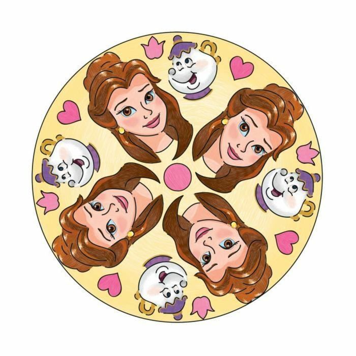 Travaux Manuel en papier Ravensburger Mandala Midi Disney Princesses 5 Travaux Manuel en papier Ravensburger Mandala Midi Disney Princesses 5