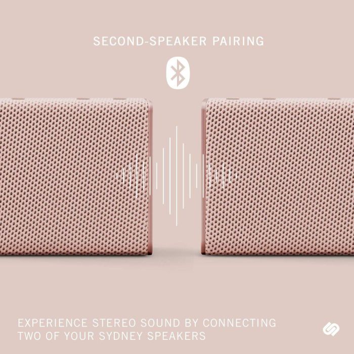 Haut-parleurs bluetooth portables Urbanista Sydney Or rose 3 W 4 W 8 Haut-parleurs bluetooth portables Urbanista Sydney Or rose 3 W 4 W 8