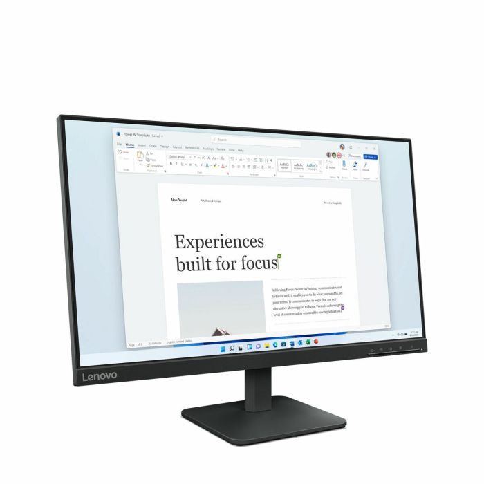 Écran Lenovo 68C2KAC1EU Full HD 24" 23,8" 34 Écran Lenovo 68C2KAC1EU Full HD 24" 23,8" 34