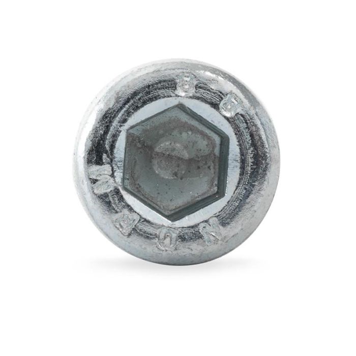 Tornillo Rosca Metal Allen  Din 912 Zinc Metrica M-6 Largo 10Mm Ucafix 1