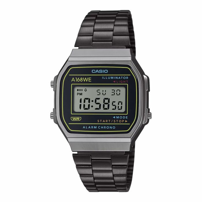 Montre Unisexe Casio A168WEHB-1AEF 0 Montre Unisexe Casio A168WEHB-1AEF 0