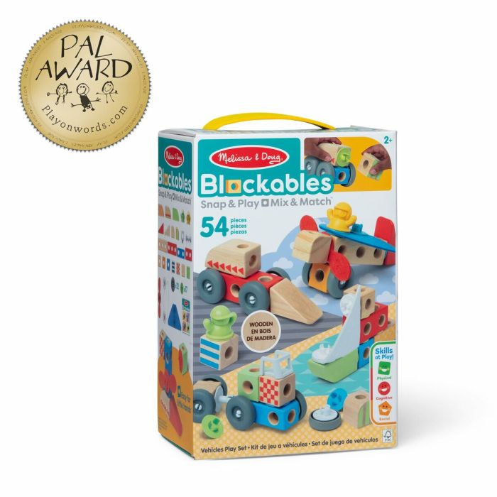 Set de construction Melissa & Doug Blockables 54 Pièces 9