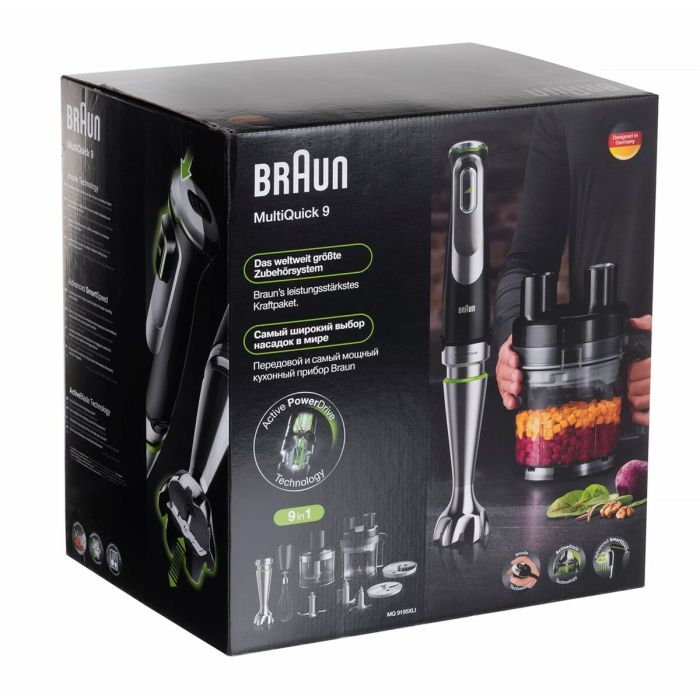 Bol mixeur Braun MQ9195XLI Noir 1200 W 500 ml 22