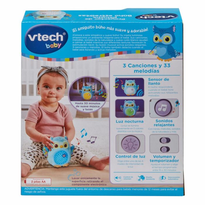 Projecteur mobile Vtech 18,8 x 10 x 21,6 cm Hibou 2 Projecteur mobile Vtech 18,8 x 10 x 21,6 cm Hibou 2