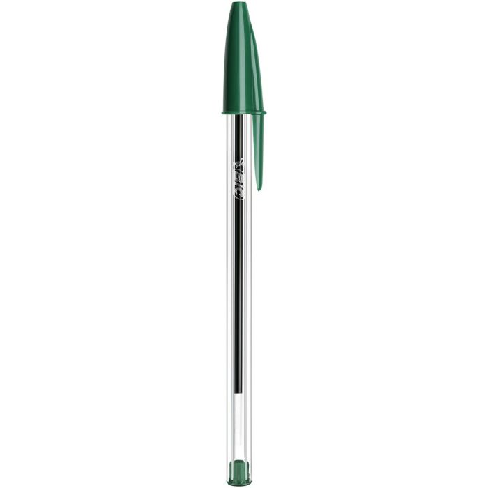 Crayon Bic Cristal Original Vert 0,32 mm (50 Unités) 1
