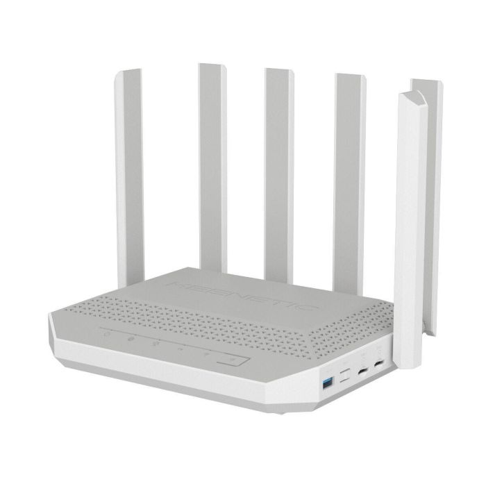 Router Keenetic KN-4110-01-EU Blanc Gris USB 2.0 Ethernet LAN Wi-Fi 6 GHz 19 Router Keenetic KN-4110-01-EU Blanc Gris USB 2.0 Ethernet LAN Wi-Fi 6 GHz 19