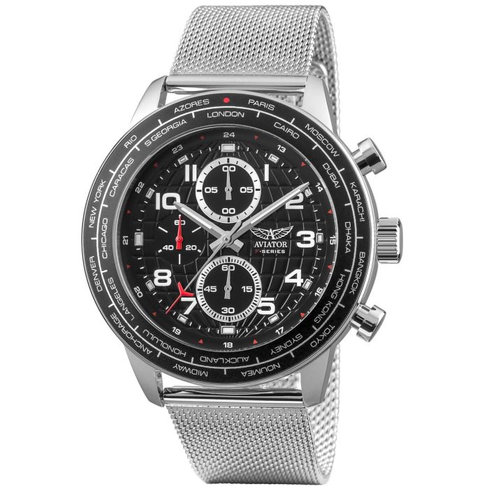 Montre Homme Aviator AVW79886G407 (Ø 46 mm) 0 Montre Homme Aviator AVW79886G407 (Ø 46 mm) 0