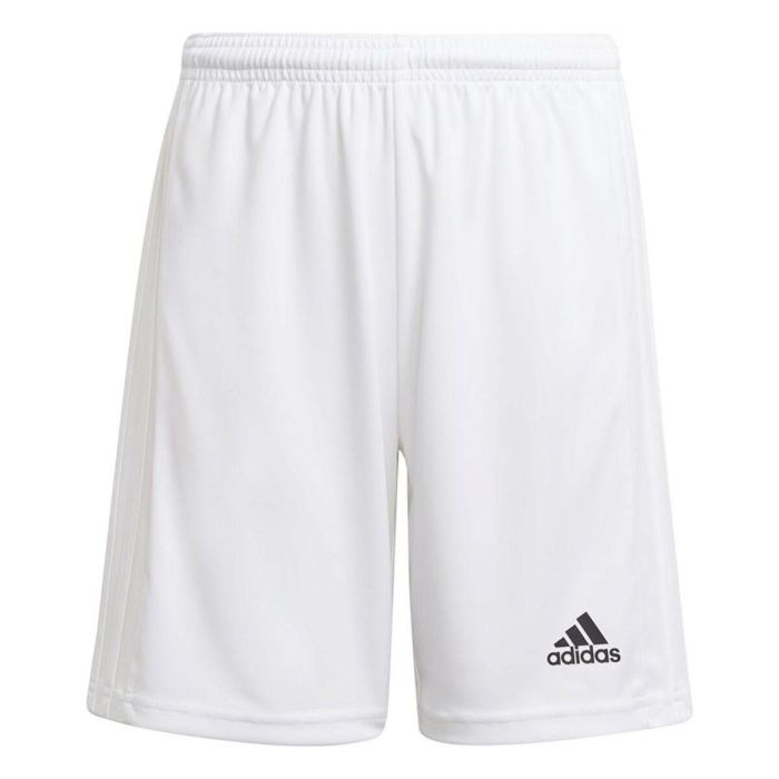 Short de Sport pour Enfants Adidas Squad 21 Blanc 0 Short de Sport pour Enfants Adidas Squad 21 Blanc 0