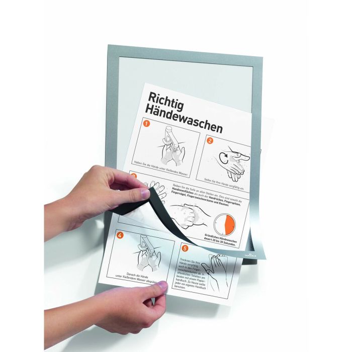 Cadre Photos Magnétique Durable Duraframe Noir (5 Unités) 2 Cadre Photos Magnétique Durable Duraframe Noir (5 Unités) 2