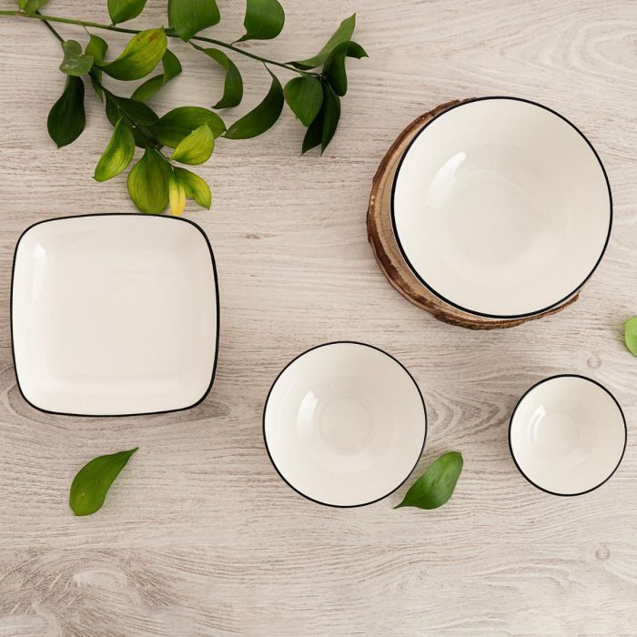 Bol Porcelana Gastro Black Quid 11,5 cm (24 Unidades) 3 Bol Porcelana Gastro Black Quid 11,5 cm (24 Unidades) 3