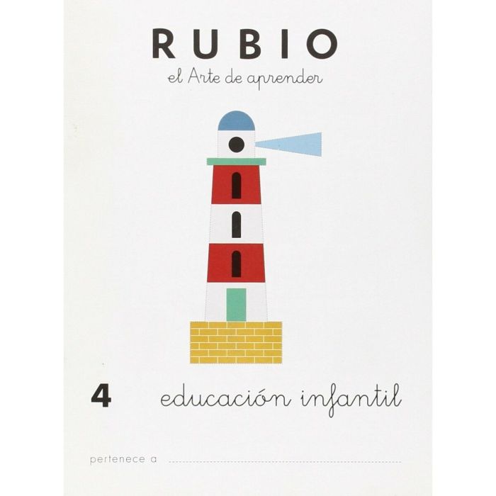 Carnet de notes sur l'éducation de la petite enfance Rubio Nº4 A5 Espagnol (10 Unités) 1