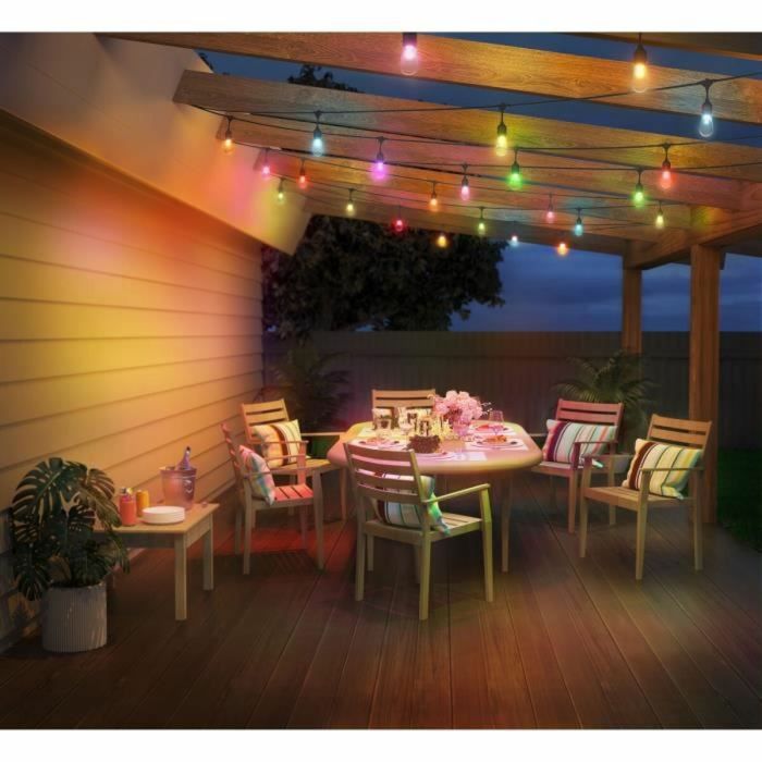 Guirlande lumineuse LED Wiz Multicouleur 8 W 11