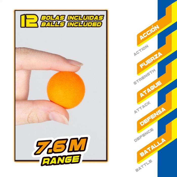 Pistolet lance balles Colorbaby 51 x 10 x 5 cm 6 Unités 1 Pistolet lance balles Colorbaby 51 x 10 x 5 cm 6 Unités 1