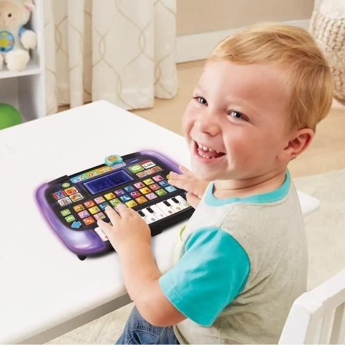 Tablette éducative VTECH P'tit Genius Magic Light pour enfants de 2 ans et plus - Noir/Bleu - Mixte 4