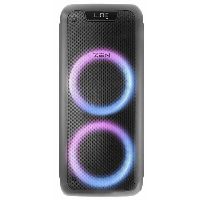 Haut-parleurs bluetooth portables ZEN PHOENIX Noir 350 W 9 Haut-parleurs bluetooth portables ZEN PHOENIX Noir 350 W 9