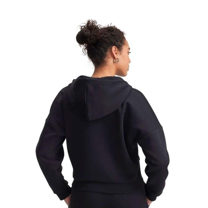 Sweat à capuche femme Under Armour Rival Flc Piped Hz Noir 8-10 ans 1