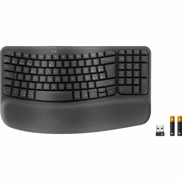 clavier et souris Logitech Graphite Acier Espagnol Qwerty 5 clavier et souris Logitech Graphite Acier Espagnol Qwerty 5