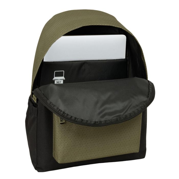 Cartable Munich West Noir Vert 31 x 43 x 13 cm 3