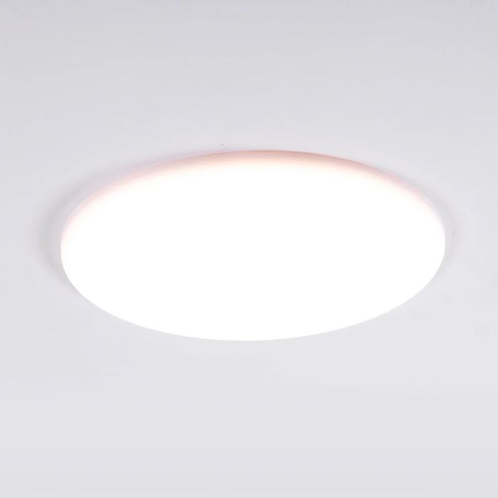 Plafonnier LED Rond 22W 1597Lm 4000K Sans Cadre IP65 Blanc [LUM-NSDL-R185-W] 1
