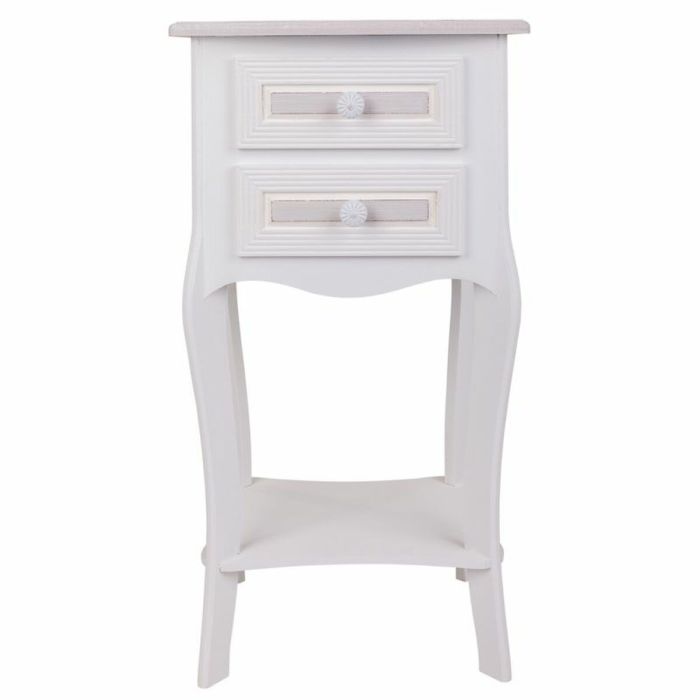Table de Nuit Alexandra House Living Blanc 31 x 71 x 38 cm 5 Table de Nuit Alexandra House Living Blanc 31 x 71 x 38 cm 5