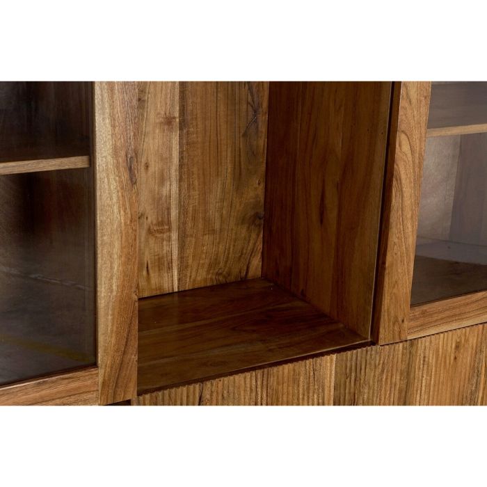 Présentoir DKD Home Decor 145 x 40 x 162 cm Verre Acacia 4
