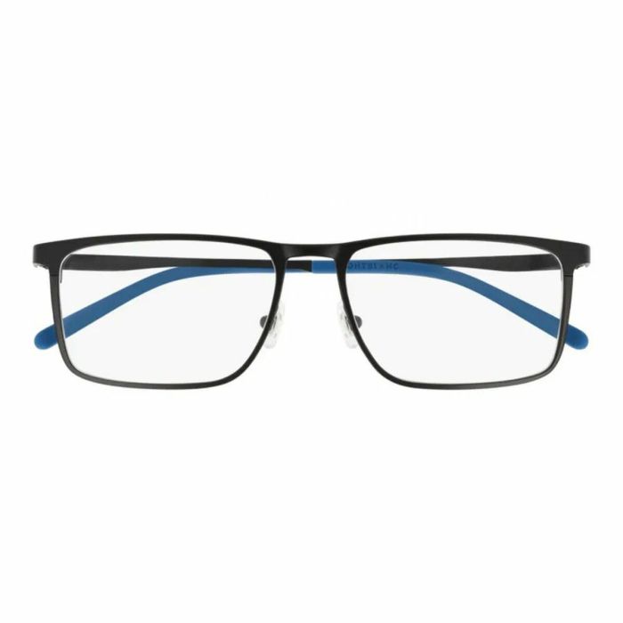 Monture de Lunettes Homme Montblanc MB0106O-001 Noir Ø 55 mm 1 Monture de Lunettes Homme Montblanc MB0106O-001 Noir Ø 55 mm 1