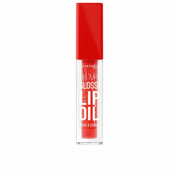 Brillant à lèvres Rimmel London OH MY GLOSS! Nº 004 Vivid Red 6 ml