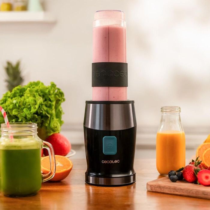 Cecotec Blender Power Titanium 900 ProGo 900W 570ml 4 lames titane noir 3