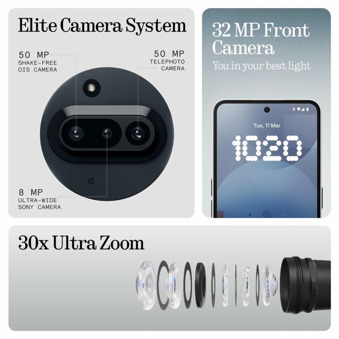 Smartphone Nothing phone A059 6,77" Octa Core 8 GB RAM 128 GB Noir 5