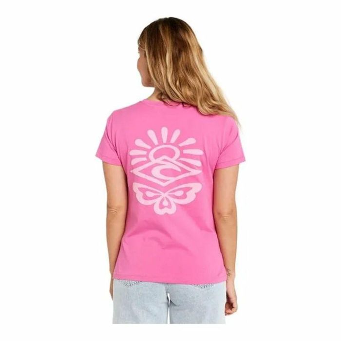 T-shirt à manches courtes femme Rip Curl Re-Entry Crew Tee Rose Fuchsia L 1 T-shirt à manches courtes femme Rip Curl Re-Entry Crew Tee Rose Fuchsia L 1