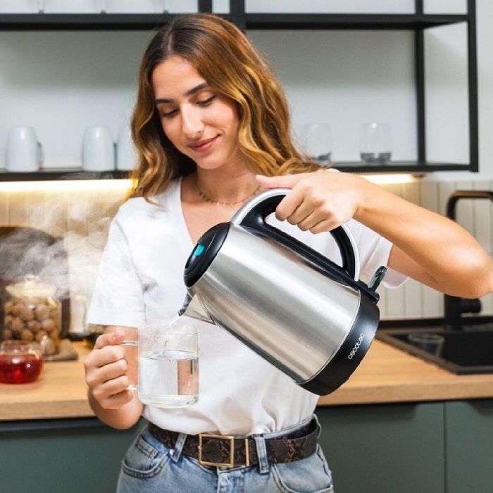 Machine à laver Cecotec 10950 Autodose Inverter 3D Titanium A 1400 rpm 10 kg 12