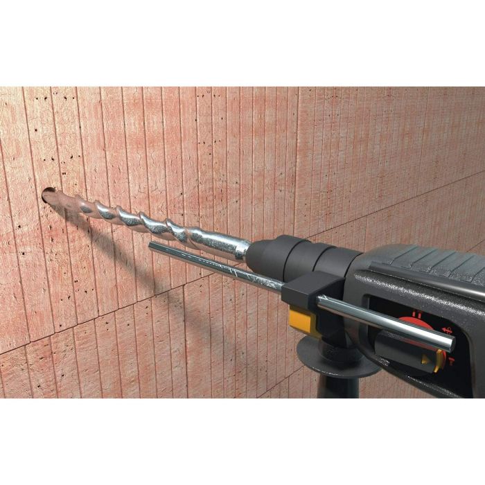 Ensemble de forets Fischer Quattric II SDS Plus Acier Béton 3