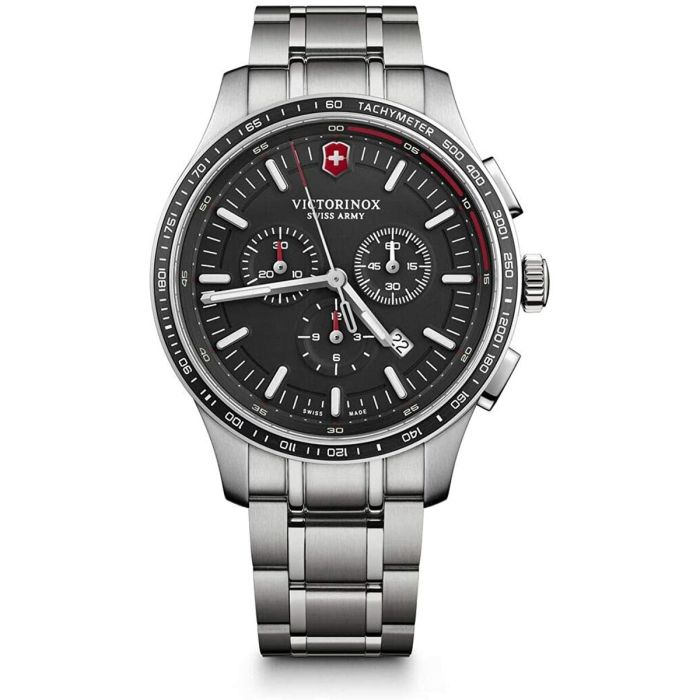 Montre Homme Victorinox V241816 Noir Argenté 4