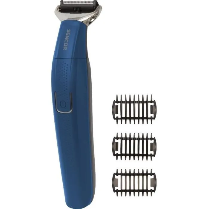 Sencor Tondeuse à Cheveux SHP 0450BK sans fil avec 3 peignes (1, 3, 5 mm), lames inox, autonomie 45 min, recharge USB