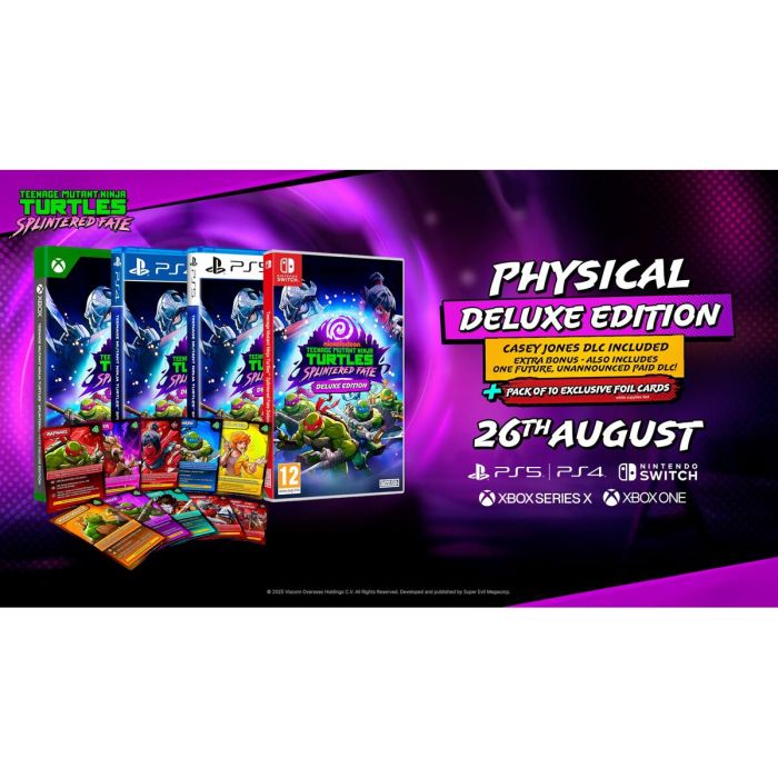 Jeu vidéo pour Switch Just For Games Teenage Mutant Ninja Turtles Splintered Fate 2 Jeu vidéo pour Switch Just For Games Teenage Mutant Ninja Turtles Splintered Fate 2