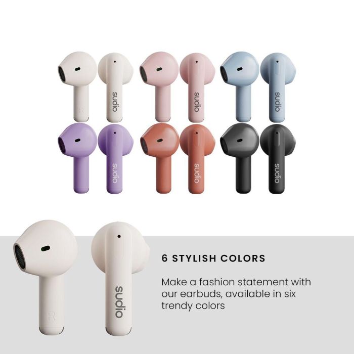 Écouteurs in Ear Bluetooth Sudio A1 True Wireless Blanc 3 Écouteurs in Ear Bluetooth Sudio A1 True Wireless Blanc 3