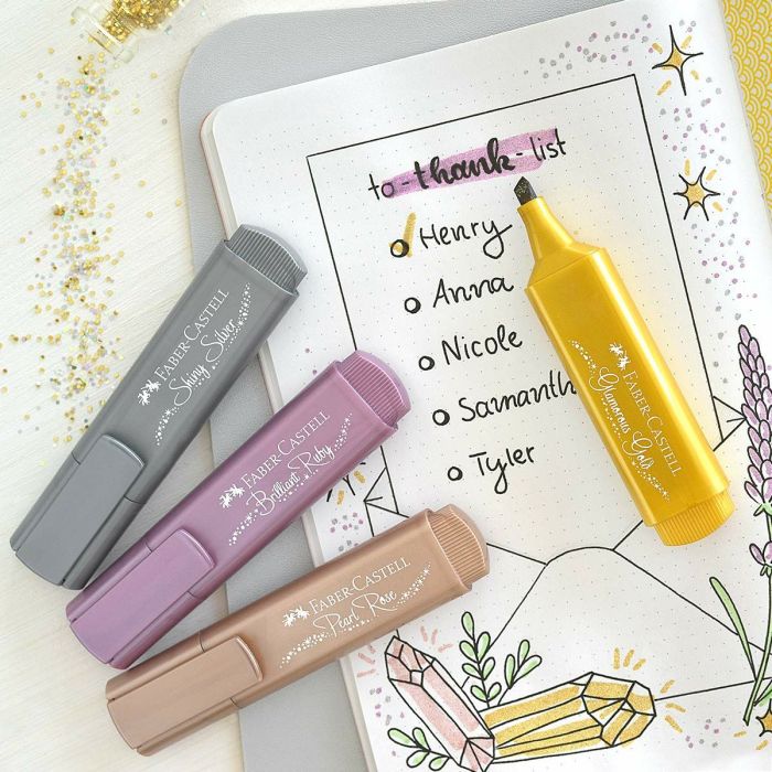 Surligneur Faber-Castell TEXTLINER 46 Doré (10 Unités) 1 Surligneur Faber-Castell TEXTLINER 46 Doré (10 Unités) 1