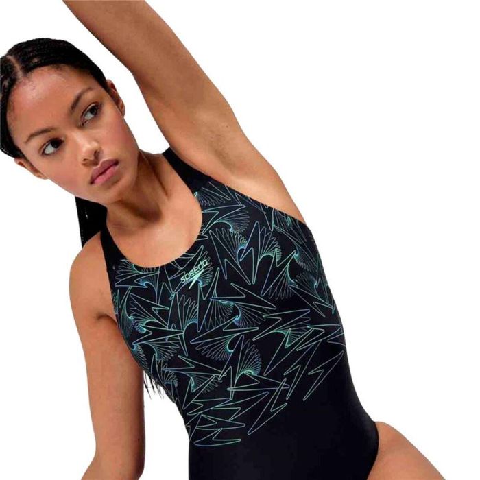 Maillot de bain femme Speedo HyperBoom Placement Muscleback Noir 1