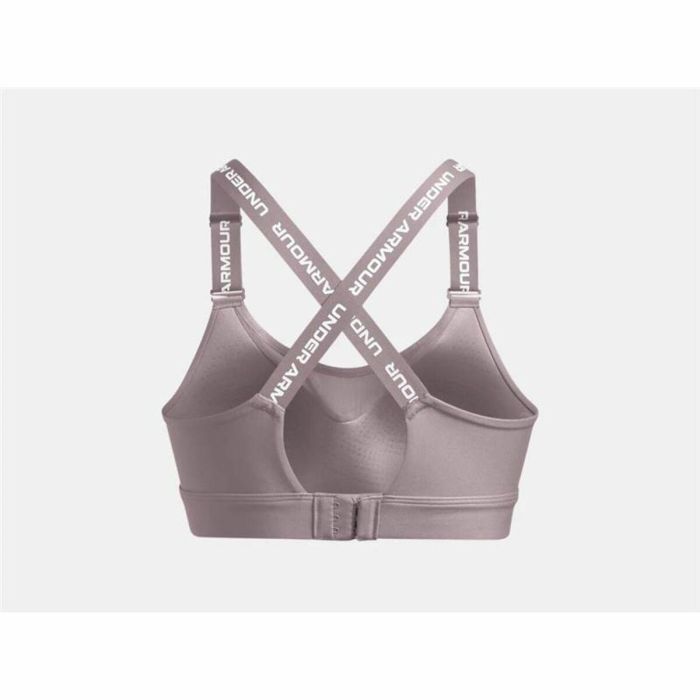 Soutien-gorge de Sport Under Armour Infinity High Marron 4