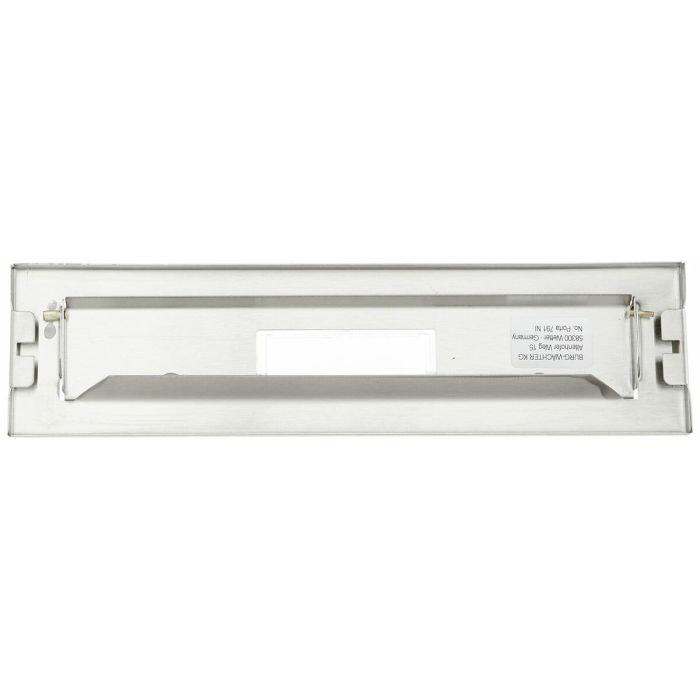 Plaques de boîtes aux lettres Burg-Wachter Argenté Acier inoxydable 1