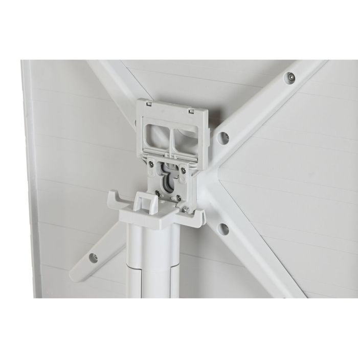 Table de Salle à Manger Home ESPRIT Gris Métal polypropylène 70 x 70 x 75 cm 4 Table de Salle à Manger Home ESPRIT Gris Métal polypropylène 70 x 70 x 75 cm 4