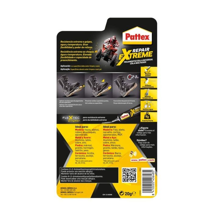 Colle Pattex Repair extreme 20 g 2