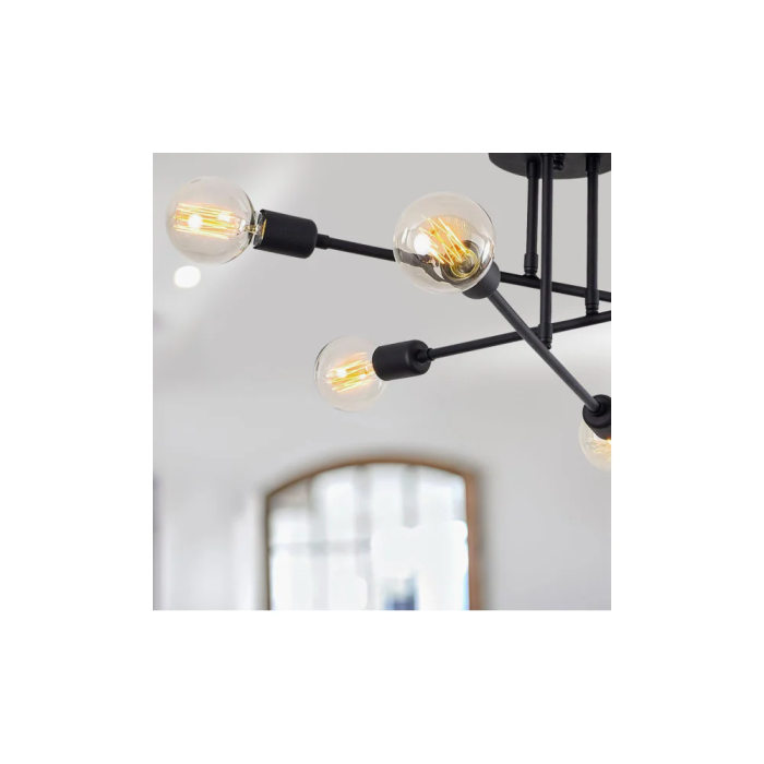 Lampe de Plafond Marco Contemporaine Aluminium 6xE27 640x300mm [SKD-521MRC] 1