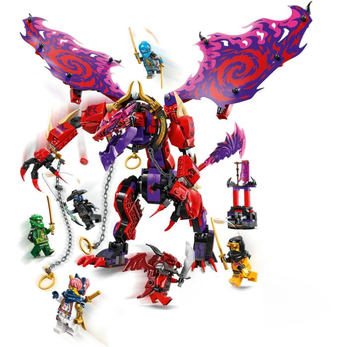 LEGO 71832 Ninjago Chaosdrache Donnerzahn 4