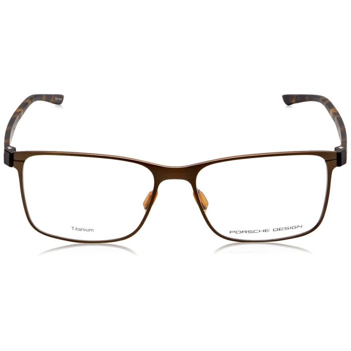 Monture de Lunettes Homme Porsche Design P8346-55E Marron Ø 55 mm 5