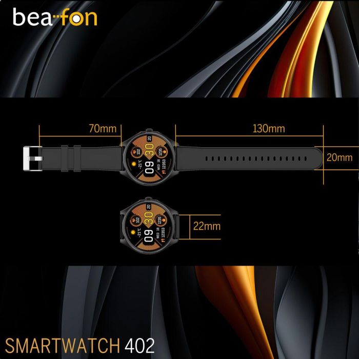 Montre intelligente beafon WATCH 402 43 mm 1,43" Noir 2