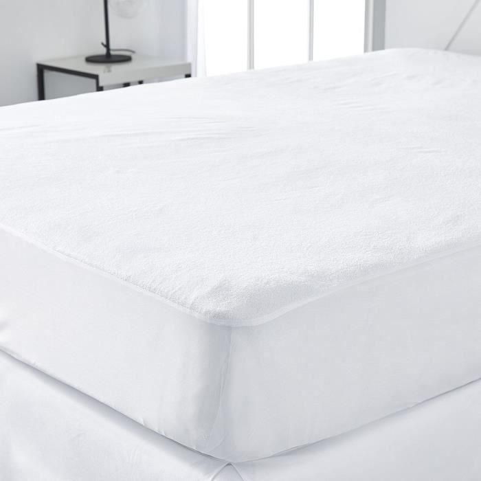 Protege matelas imperméable - TODAY - Essential - Pour lit 1 personne - 90 x 190 cm 0 Protege matelas imperméable - TODAY - Essential - Pour lit 1 personne - 90 x 190 cm 0