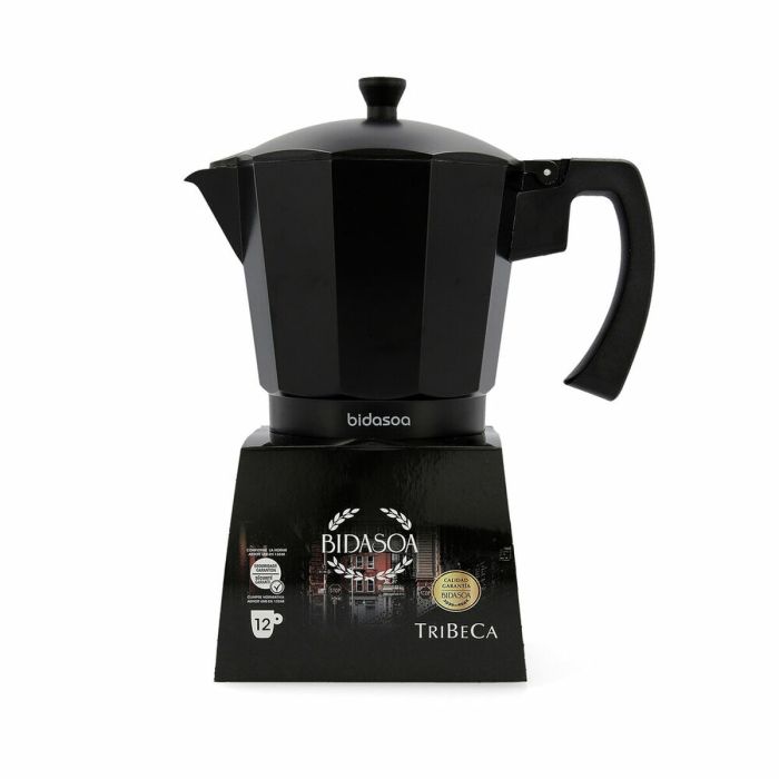 Cafetière Italienne Bidasoa Tribeca Métal Acier 12 Tasses 1