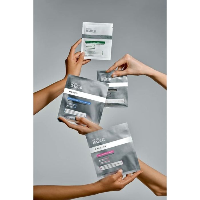 Masque facial Babor Doc Clean Hemp Fiber 1 Unité 6 Masque facial Babor Doc Clean Hemp Fiber 1 Unité 6