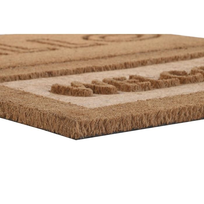 Paillasson DKD Home Decor Marron Caoutchouc Coco (75 x 45 x 2,3 cm) (2 Unités) 1